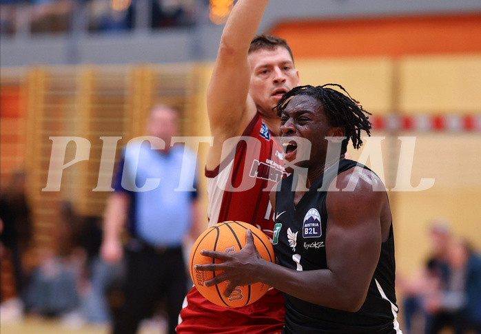 Basketball Zweite Liga 2024/25, Grunddurchgang 21.Runde Mistelbach Mustangs vs. Raiders Tirol