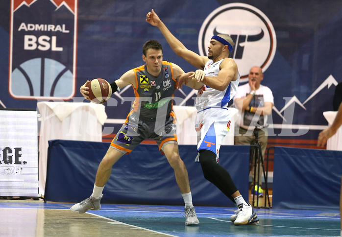 Basketball Superliga 2018/19, 3.Plazierungsrunde Kapfenberg Bulls vs. Klosterneuburg Dukes


