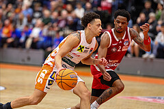 Basketball Superliga 2024/25, Grunddurchgang 15.Runde Klosterneuburg Dukes vs. BC Vienna