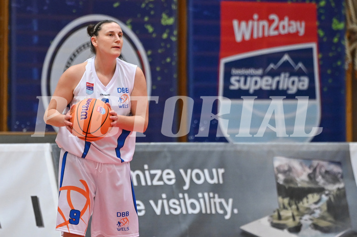 Basketball Superliga 2024/25, Grunddurchgang 8.Runde, DBB Wels vs Vienna Timberwolves,

