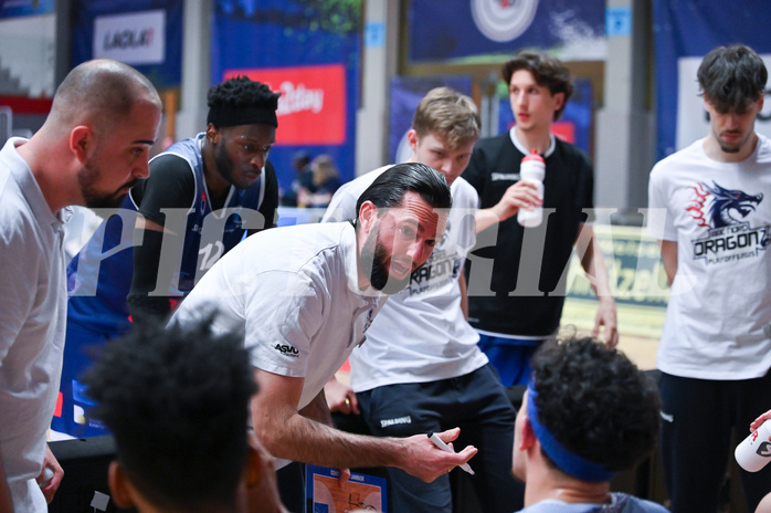 Basketball Superliga 2024/25, Playoff, Viertelfinale Spiel 1, Flyers Wels vs BBC Nord Dragonz,