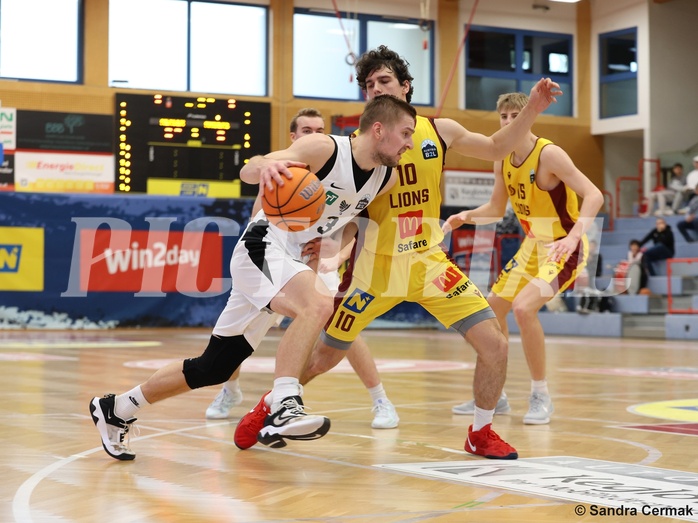 Basketball Zweite Liga 2024/25, Grunddurchgang 17.Runde Traiskirchen Lions NextGen vs. Raiders Tirol