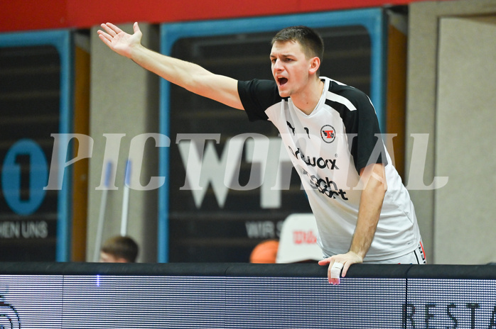 Basketball, Superliga 2023/24, Grunddurchgang 20. Runde, Flyers Wels vs. BC Vienna,