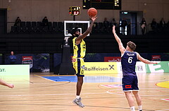 10.04.2023, Graz, Raiffeisen Sportpark Graz, Basketball Superliga 2022/23, 9. Qualifikationsrunde, UBSC Raiffeisen Graz vs. COLDAMARIS BBC Nord Dragonz