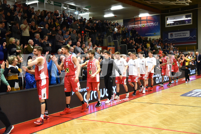 Basketball Superliga 2019/20,  1.Plazierungsrunde Flyers Wels vs. Gmunden Swans



