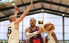 Basketball 2.Bundesliga 2017/18, Playoff HF Spiel 1 D. C. Timberwolves vs. Mattersburg Rocks


