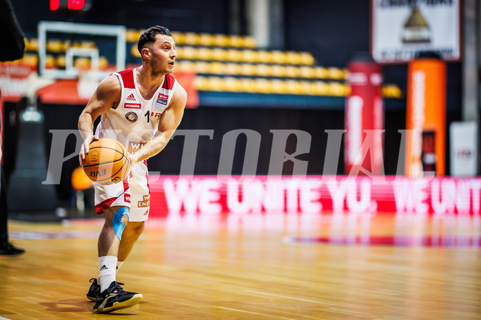Basketball, Win2Day Superliga 2023/24, 2. Qualifikationsrunde, BC Vienna, Fürstenfeld Panthers, Mustafa Hassan Zadeh (1)