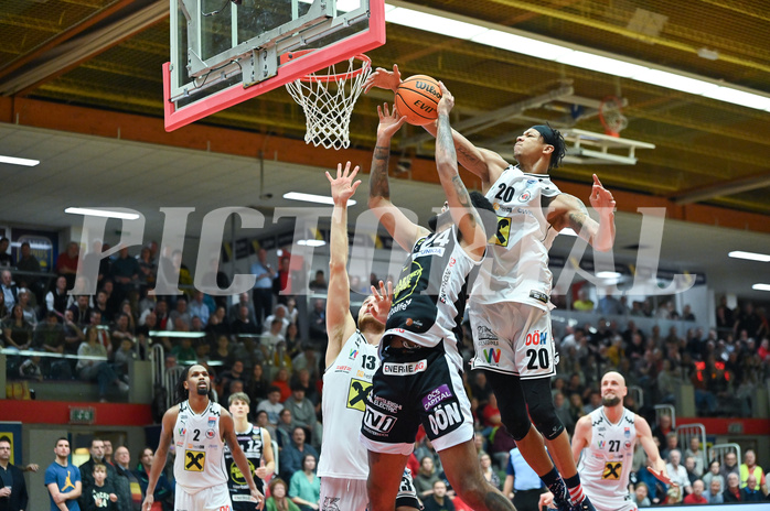 Basketball, Superliga 2023/24, Grunddurchgang 14. Runde, Flyers Wels vs. Gmunden,
