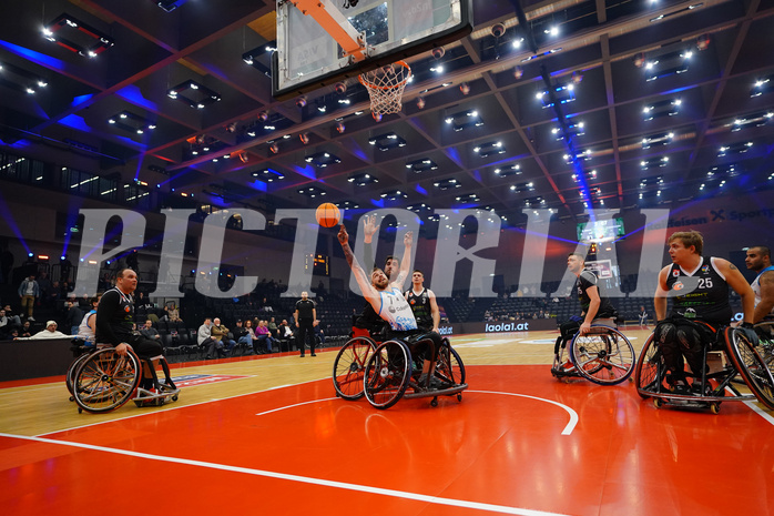 Basketball Austria Cup 2025, Final Four, Rollstuhl BB Cup Finale,  Flinkstones Graz vs Sitting Bulls Klosterneuburg


