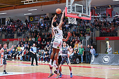 Basketball, Superliga 2024/25, Plazierungsrunde 7.Runde, Flyers Wels vs. Klosterneuburg Dukes,
