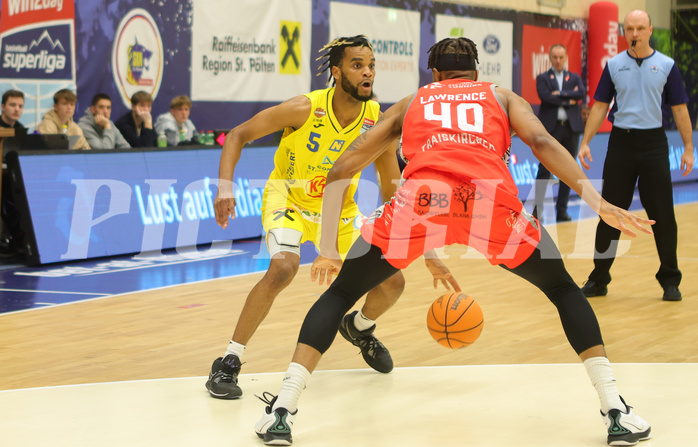 Basketball Superliga 2023/24, Grunddurchgang 19.Runde SKN St. Pölten vs. Traiskirchen Lions