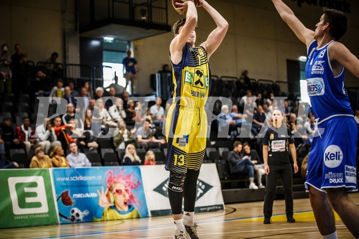 Basketball, ABL 2018/19, Grunddurchgang 36.Runde, UBSC Graz, Oberwart Gunners, Luka Nikolic (13)