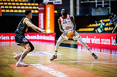 Basketball, Win2Day Superliga 2024/25, Grunddurchgang 20.Runde, BC Vienna, Kapfenberg Bulls, Sheriff Seedy Drammeh (0)