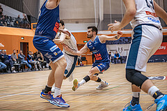 Basketball, Win2Day Superliga 2022/23, 7. Qualifikationsrunde, Vienna Timberwolves, BBC Nord Dragonz, Petar Cosic (3)