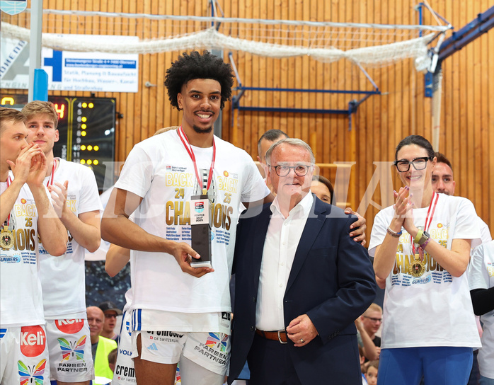 Basketball Superliga 2024/25, Playoffs, Finale Spiel 3 Oberwart Gunners vs. BBC Nord Dragonz


