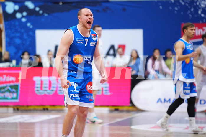 Win2day Basketball Superliga 2023/24, 2.Platzierungsrunde, Kapfenberg vs. Oberwart


