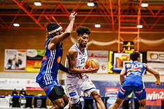 Basketball, win2day Basketball Superliga 2024/25, Grunddurchgang Runde 9, BBC Nord Dragonz, Oberwart Gunners, Jalen Green (22)