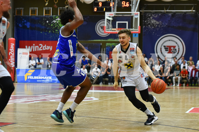Basketball Superliga 2021/22, Viertelfinale Spiel 4, Flyers Wels vs Swans Gmunden