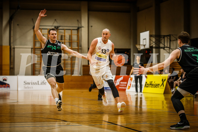 Basketball, Basketball Zweite Liga 2021/22, Grunddurchgang 1. Runde, Mattersburg Rocks, Deutsch Wagram Alligators, Corey HALLETT (13)