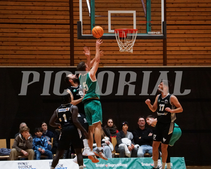 Basketball Zweite Liga 2023/24, Grunddurchgang 7.Runde Tirol Raiders vs KOS Celovec
