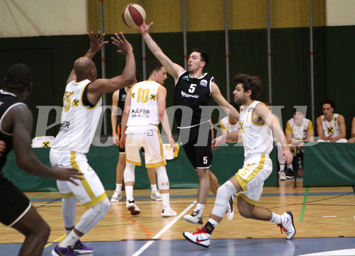 Basketball 2.Bundesliga 2020/21 Grunddurchgang 21.Runde  Fürstenfeld Panthers vs RAIDERS Tirol