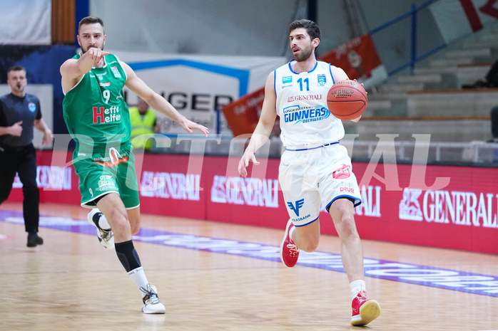 Basketball Superliga 2021/22, 2. Platzierungsrunde, Oberwart vs. Kapfenberg 



