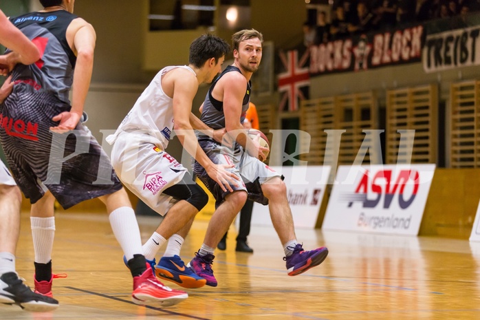 Basketball, 2.Bundesliga, Grunddurchgang 10.Runde, Mattersburg Rocks, Villach Raiders, Julian Hartl (5)