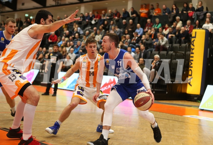 Basketball ABL 2018/19, Grunddurchgang 22.Runde BK Dukes vs. Oberwart Gunners


