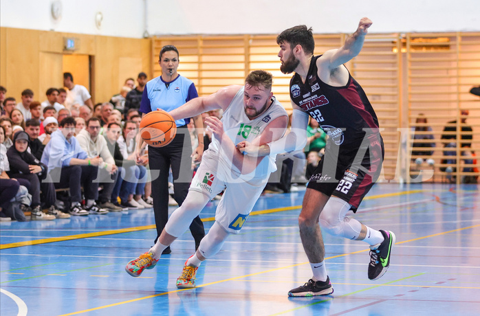 Basketball Zweite Liga 2023/24, Playoff, Finale Spiel 2 Union Deutsch Wagram Aligators vs. Mistelbach Mustangs



