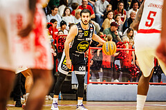 Basketball, win2day Basketball Superliga 2024/25, Grunddurchgang 9.Runde, Traiskirchen Lions, Gmunden Swans, Daniel Friedrich (6)