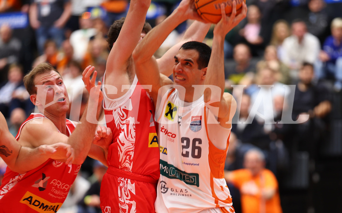 Basketball Superliga 2024/25, Playoffs, Viertelfinale Spiel 1 Klosterneuburg Dukes vs. Traiskirchen Lions