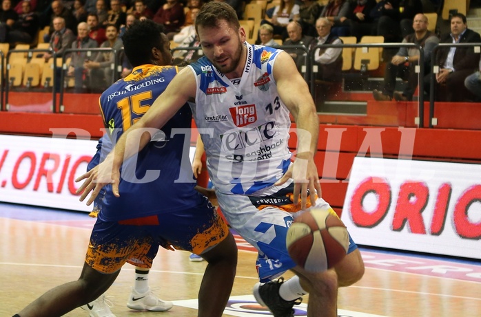 Basketball ABL 2017/18, Grunddurchgang 20.Runde Kapfenberg Bulls vs. Fürstenfeld Panthers


