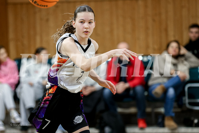 16.02.2025 Österreichischer Basketballverband 2024/25, SLWU16 Vienna United vs Basket Duchess