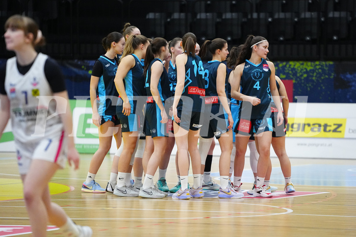 Basketball Damen Superliga 2023/24, Grunddurchgang, 14. Runde, UBSC Graz vs. Timberwolves