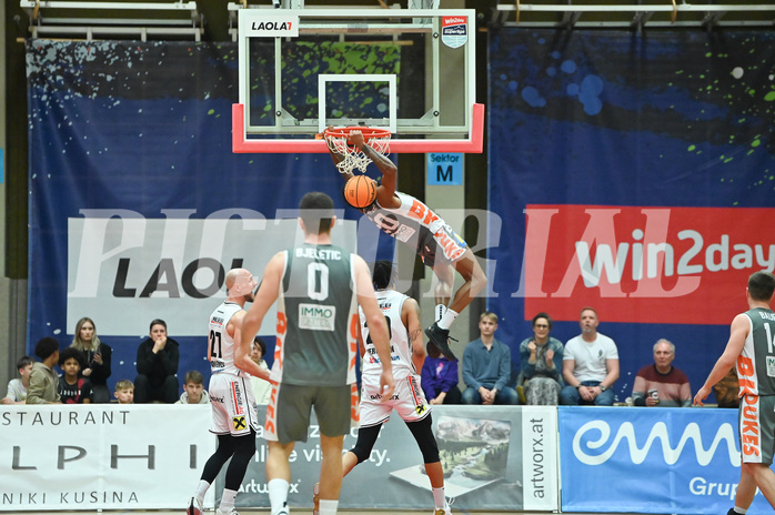 Basketball Superliga 2023/24, 5.Plazierungsrunde,
Flyers Wels vs. Klosterneuburg Dukes,