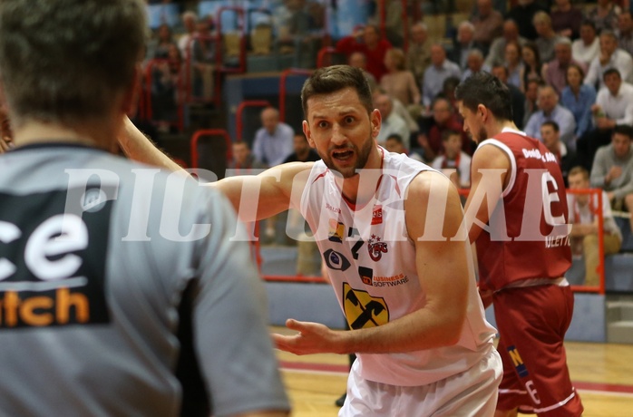 Basketball ABL 2015/16 Grunddurchgang 35.Runde Traiskirchen Lions vs. WBC Wels