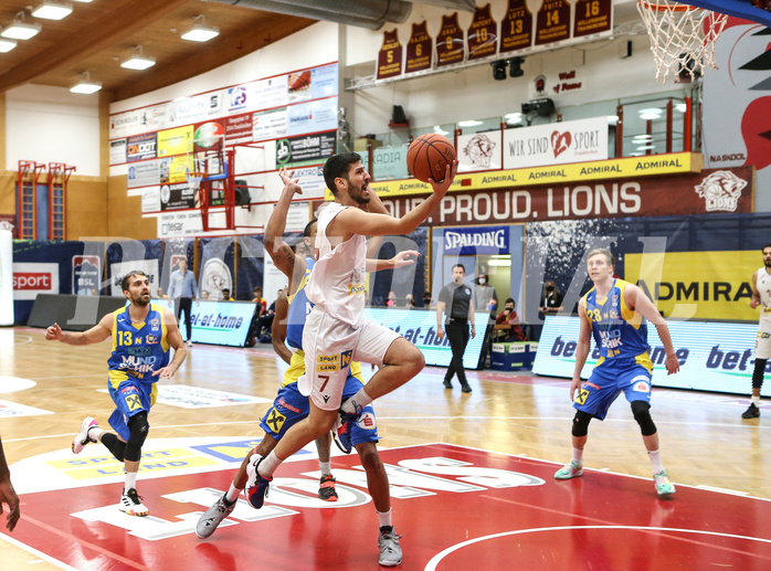 Basketball Superliaga 2021/22, Grunddurchgang 8.Runde Traiskirchen Lions vs. SKN St.Pölten