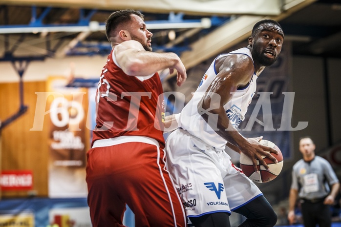 Basketball, ABL 2018/19, Grunddurchgang 29.Runde, Oberwart Gunners, Traiskirchen Lions, Christopher Tawiah (14) Basketball, ABL 2018/19, Grunddurchgang 29.Runde, Oberwart Gunners, Traiskirchen Lions, Christopher Tawiah (14)