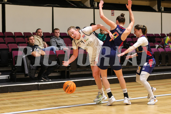 Basketball Damen Superliga 2023/24, Grunddurchgang 8.Runde Basket Flames vs. SKN St.Pölten