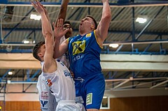 Basketball, ABL 2017/18, Grunddurchgang 20.Runde, Oberwart Gunners, UBSC Graz, Silvio Mendes Mateus (7)