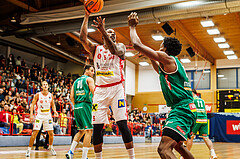 Basketball, win2day Basketball Superliga 2024/25, Grunddurchgang 1.Runde, Traiskirchen Lions, Kapfenberg Bulls, 