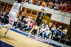 Basketball, Win2Day Superliga 2024/25, Playoffs Viertelfinale Spiel 4, BBC Nord Dragonz, Flyers Wels, Elvir Jakupovic (21)