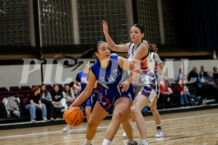 01.03.2025 Österreichischer Basketballverband 2024/25, SLWU19 Vienna United vs. DBB Basketgirls Wels