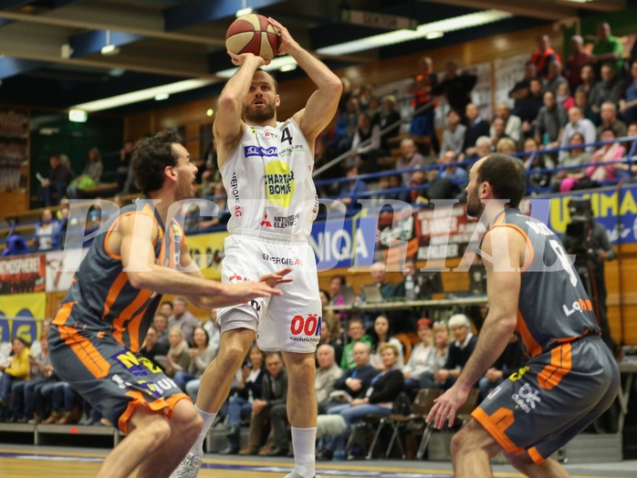 Basketball ABL 2017/18, Grunddurchgang 28.Runde Gmunden Swans vs. BK KLosterneuburg Dukes


