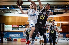 Basketball, ABL 2018/19, Grunddurchgang 19.Runde, Oberwart Gunners, Flyers Wels, Sebastian Käferle (7)