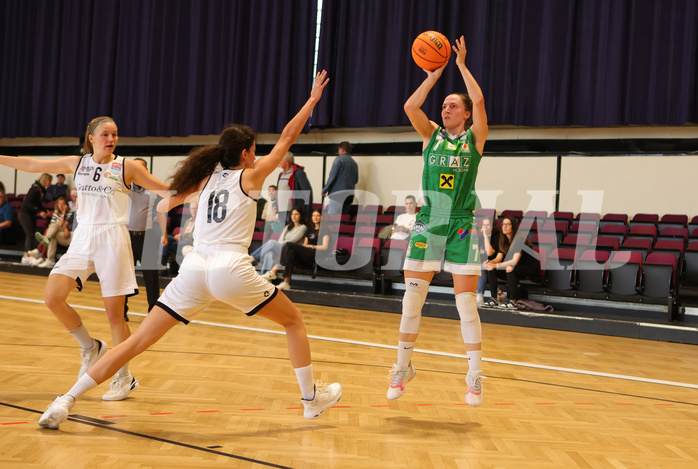 Basketball Damen Superliga 2022/23, Grunddurchgang 1.Runde Basket Flames vs. UBI Graz


