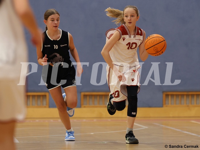 Basketball Superliga 2024/25, SLWU14 Traiskirchen Lionesses vs. ATUS Gratkorn Scorpions


