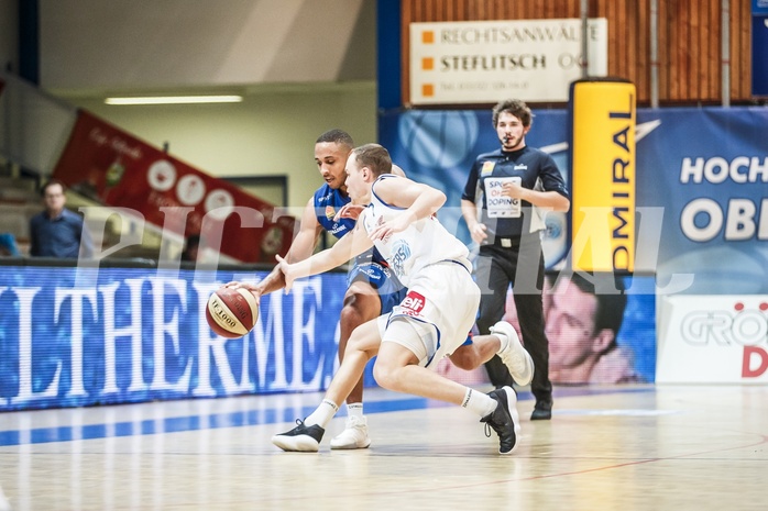 Basketball, ABL 2018/19, Grunddurchgang 7.Runde, Oberwart Gunners, Kapfenberg Bulls, Elijah Wilson (4)