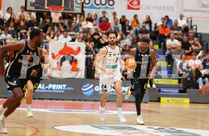 Basketball Superliga 2024/25, Grunddurchgang 1.Runde Klosterneuburg Dukes vs. Fürstenfeld Panthers