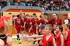 Basketball Zweite Liga 2024/25, Playoffs, Finale Spiel 1 Mistelbach Mustangs vs. Wörthersee Piraten


